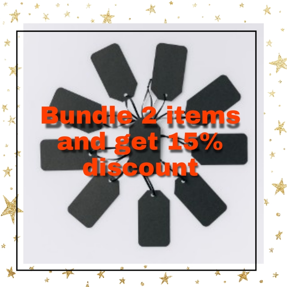 Bundle two items and get 15% discount